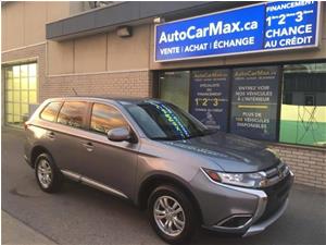 2016 Mitsubishi Outlander AWC ES Blutooth Comme Neuf! LE MOIN CHER DU MARCHÉ