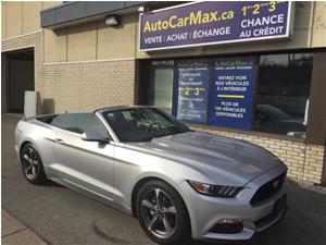 2016 Ford Mustang V6 Convertible-Cam de Recul- CONDITION SHOWROOM!